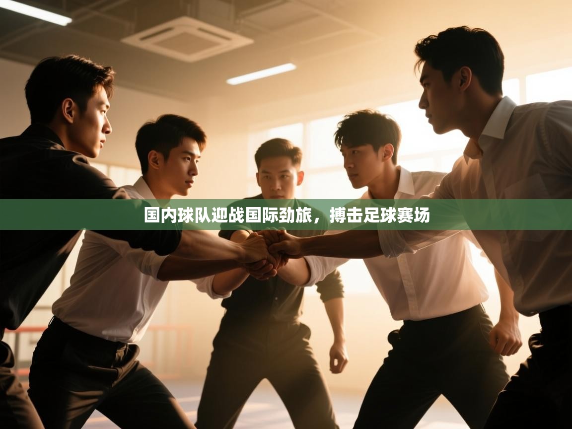 国内球队迎战国际劲旅，搏击足球赛场